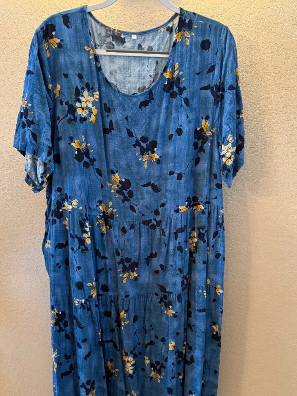 Yesno, maxi dress size 3x, blue